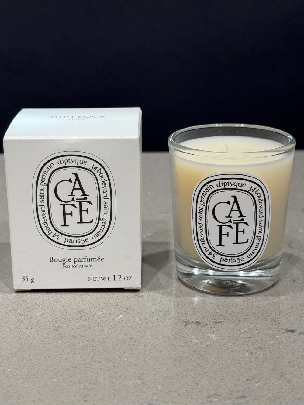 Diptyque Café (Coffee) Candle 1.2 Oz, New